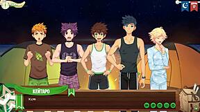 游戏朋友露营第19集 - 夜泳俄语配音