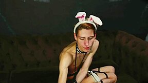 Baise buccale avec bondage shibari sur Casey Donovan et David Galager