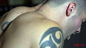 Athletic Bottom Gay Rimmed Before Intense Anal Breeding