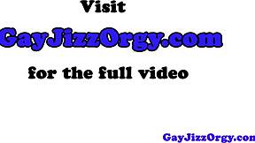 kuuma suihkuorgiat Hunter Pagen ja lihaksikkaiden hunkkien kanssa!