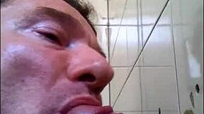 Super Hed Gay Blowjob Med Intens Close-Up Action