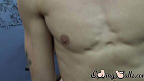 skinny gay dudes going hard bareback after hot bj